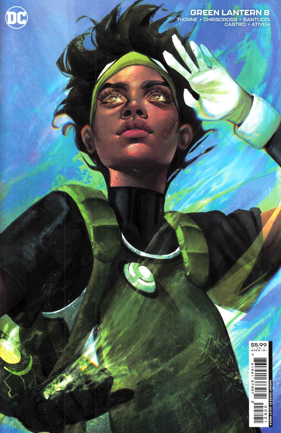 Green Lantern #8 Cover B Near Mint (9.4) [DC Comic] THUMBNAIL