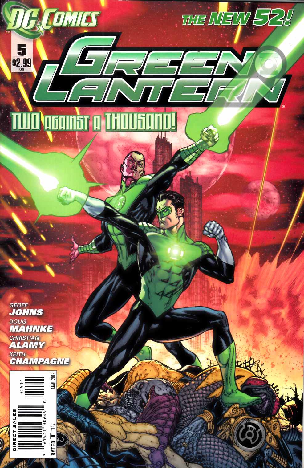 Green Lantern #5 Near Mint (9.4) [DC Comic] THUMBNAIL