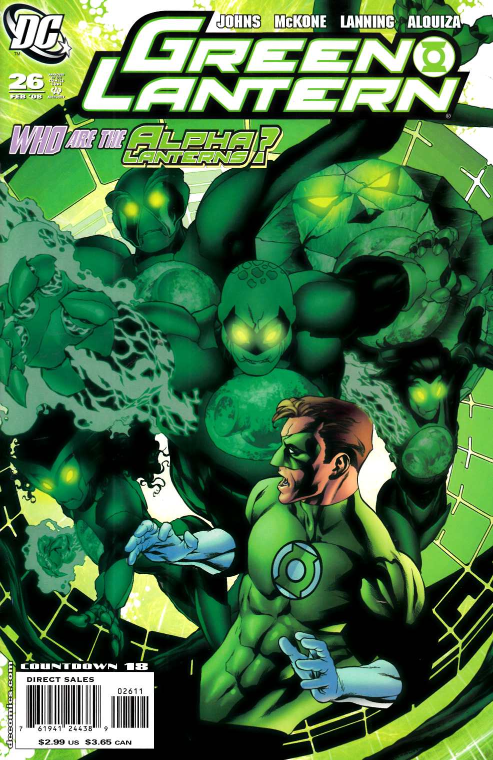 Green Lantern #26 Near Mint (9.4) [DC Comic]