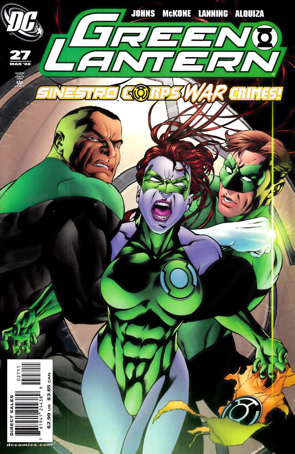 Green Lantern #27 Near Mint (9.4) [DC Comic]