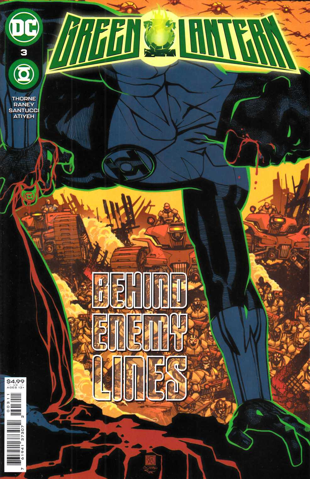 Green Lantern #3 Cover A Near Mint (9.4) [DC Comic] LARGE