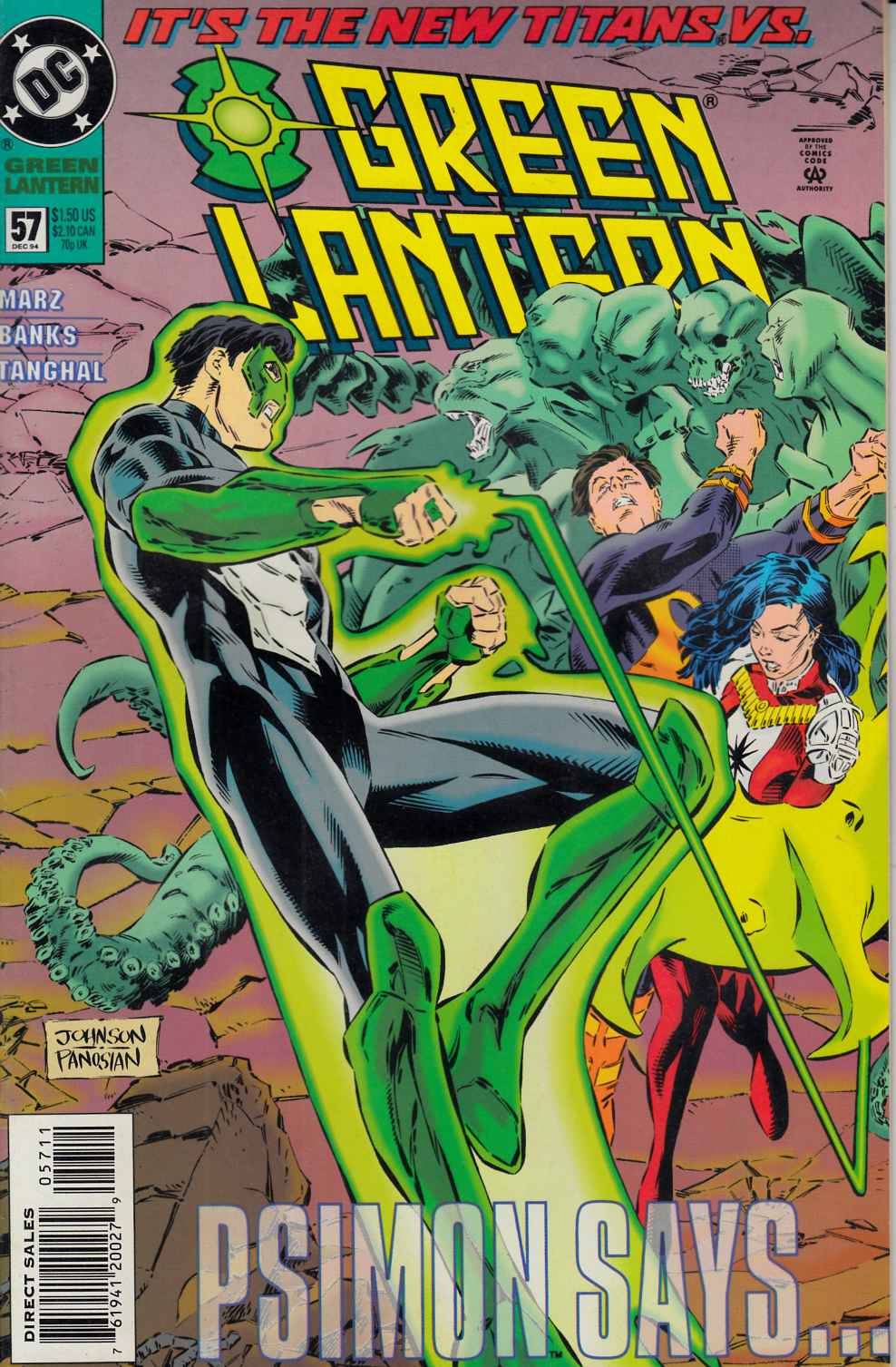 Green Lantern #57 Very Fine (8.0) [DC Comic]