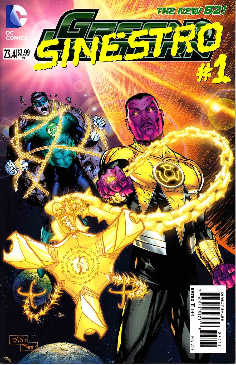 Green Lantern #23.4 Sinestro 2D Edition [DC Comic] THUMBNAIL