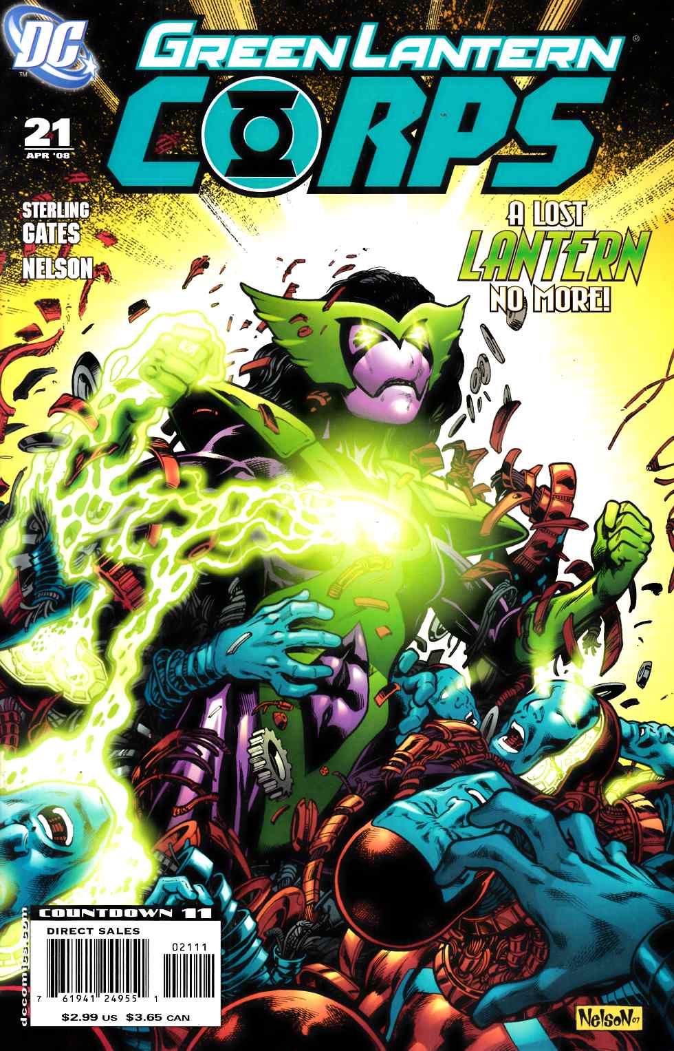 Green Lantern Corps #21 Very Fine (8.0) [DC Comic] LARGE