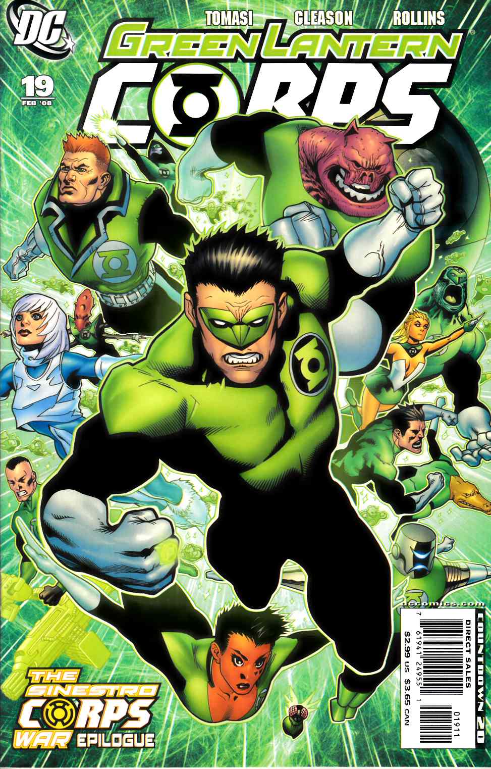 Green Lantern Corps #19 Near Mint (9.4) [DC Comic] THUMBNAIL