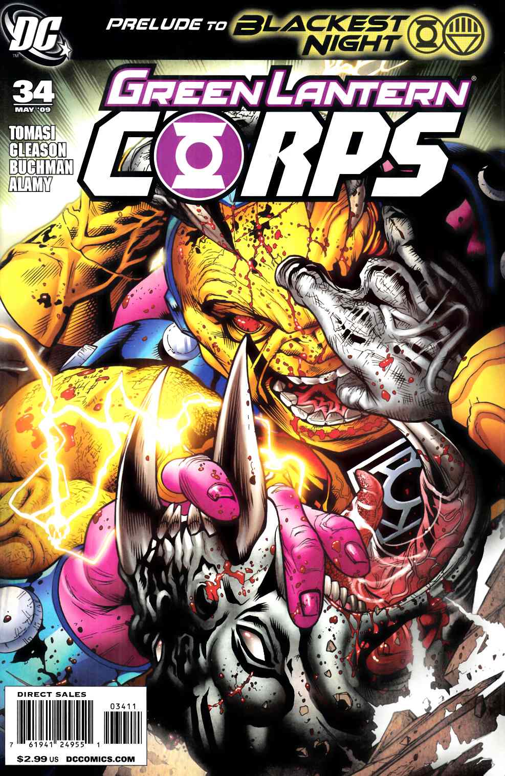Green Lantern Corps #34 Near Mint (9.4) [DC Comic] THUMBNAIL