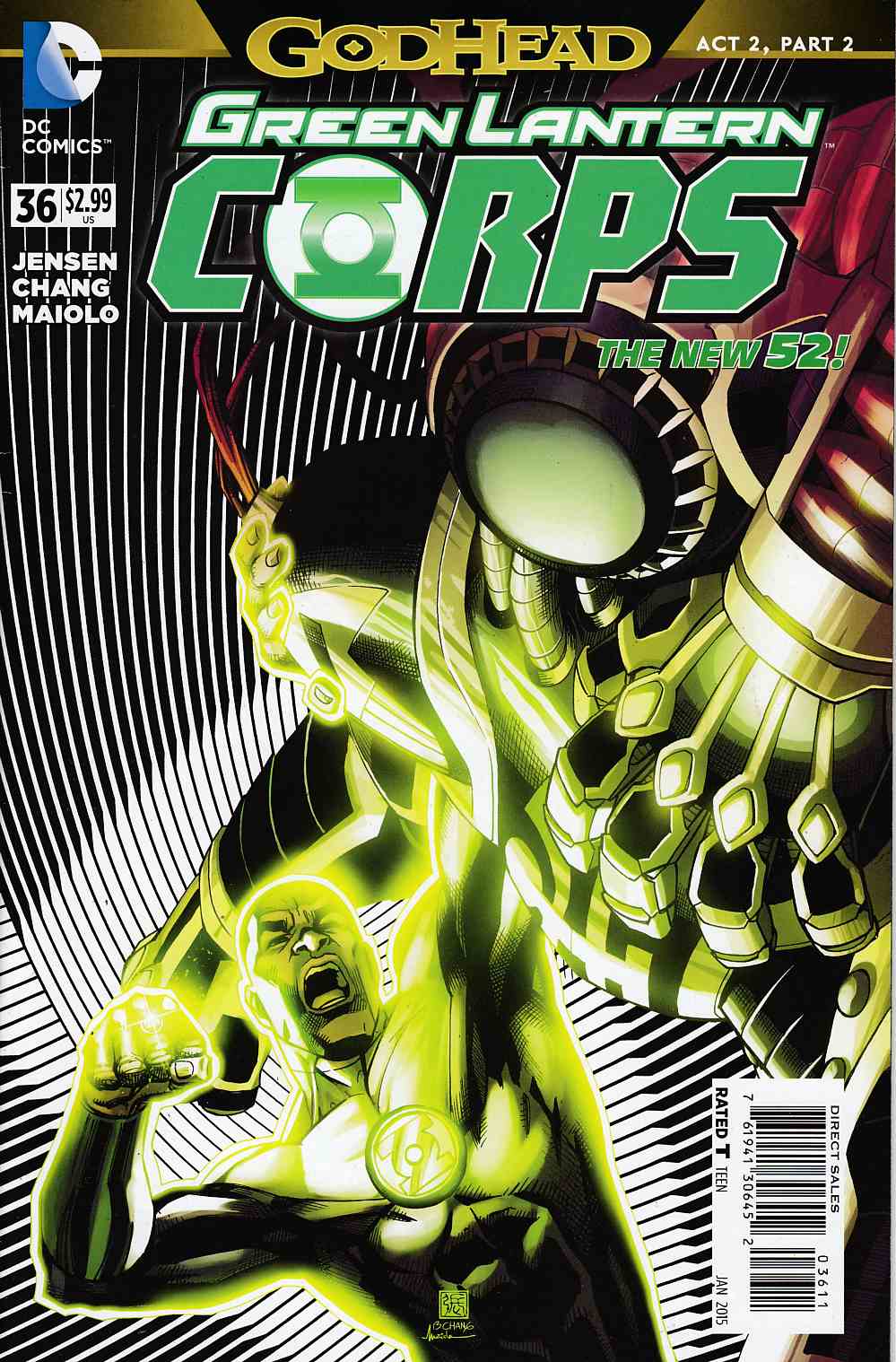 Green Lantern Corps #36 Very Fine (8.0) [DC Comic] THUMBNAIL