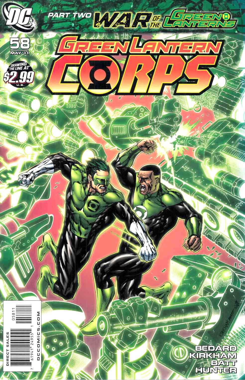 Green Lantern Corps #58 Very Fine (8.0) [DC Comic] LARGE