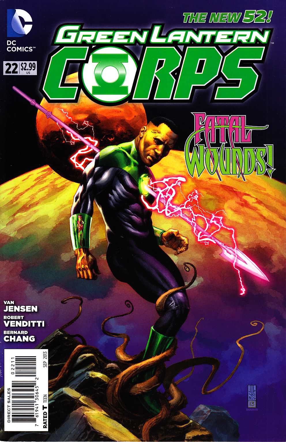 Green Lantern Corps #22 [DC Comic] LARGE