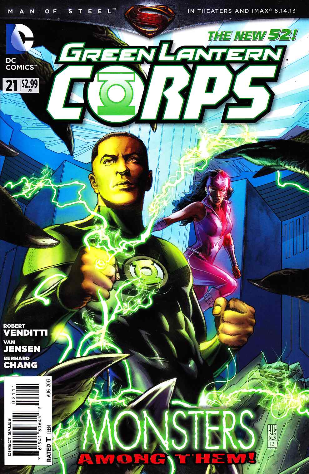 Green Lantern Corps #21 [DC Comic] LARGE
