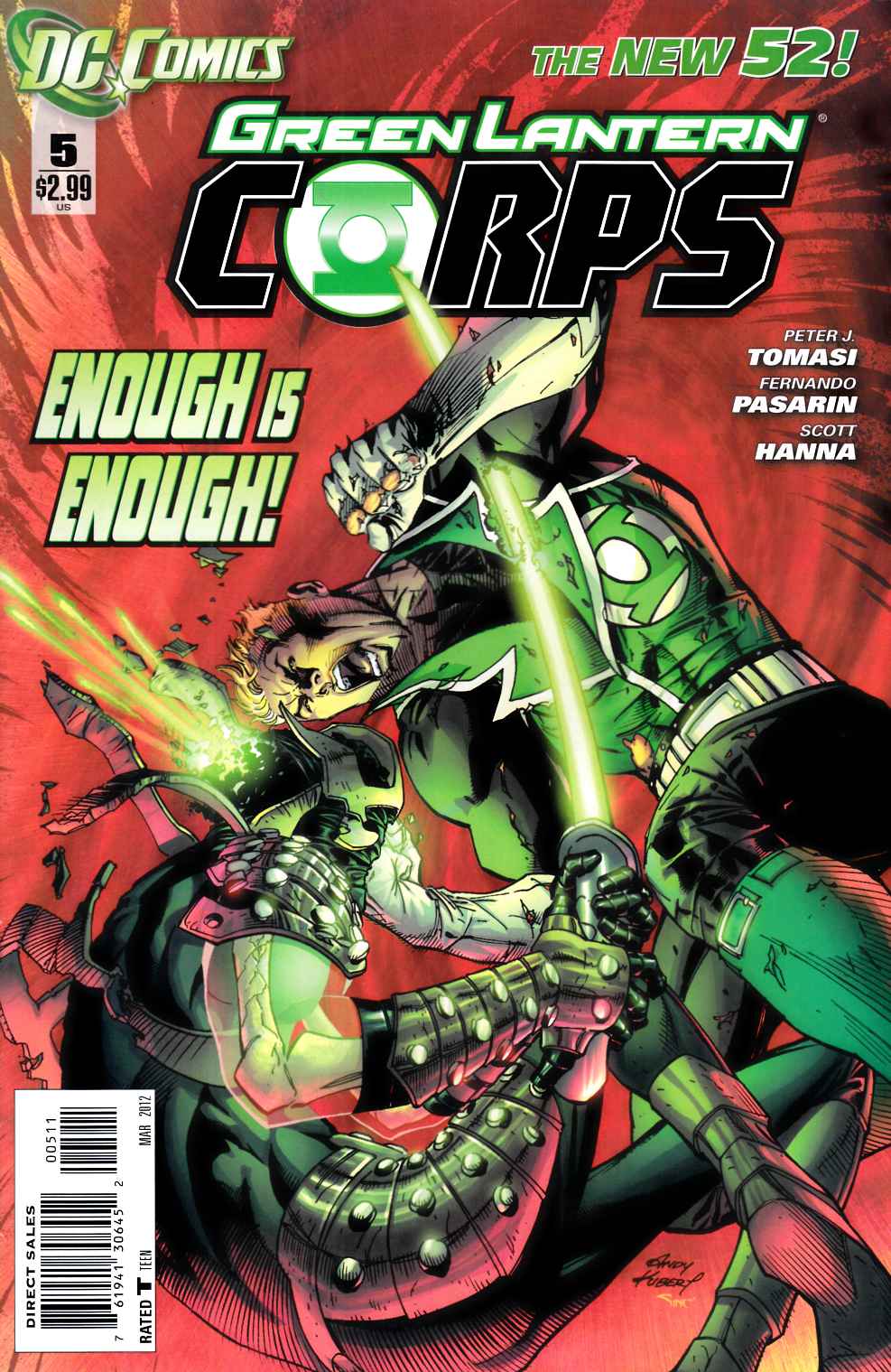 Green Lantern Corps #5 Very Fine (8.0) [DC Comic] THUMBNAIL