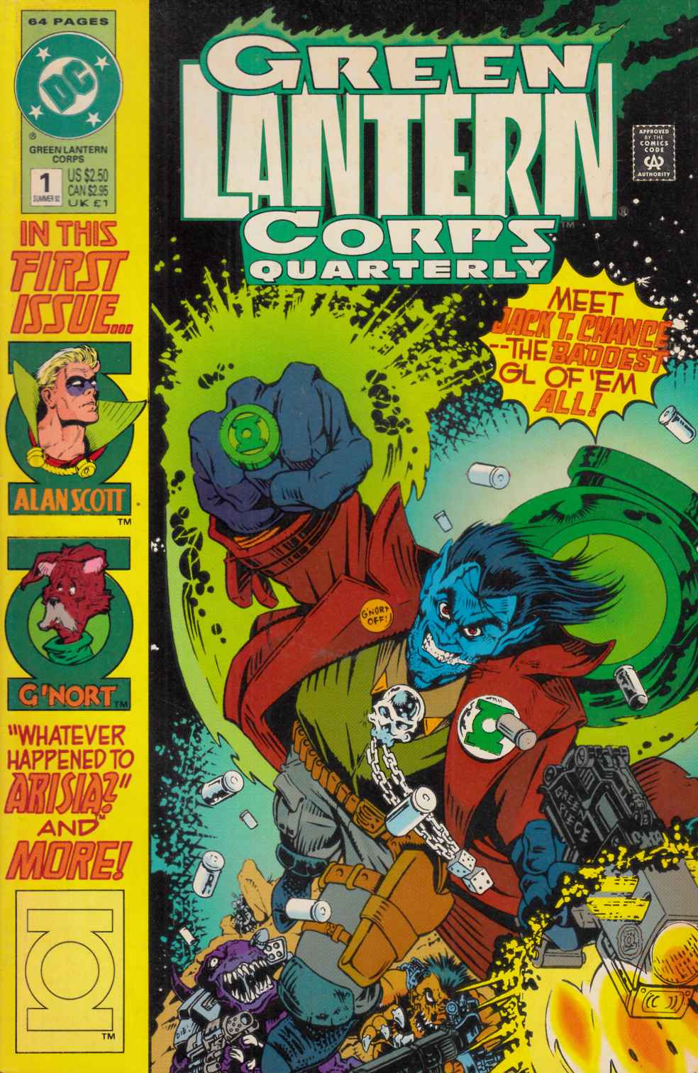Green Lantern Corps Quarterly #1 Very Fine (8.0) [DC Comic] THUMBNAIL
