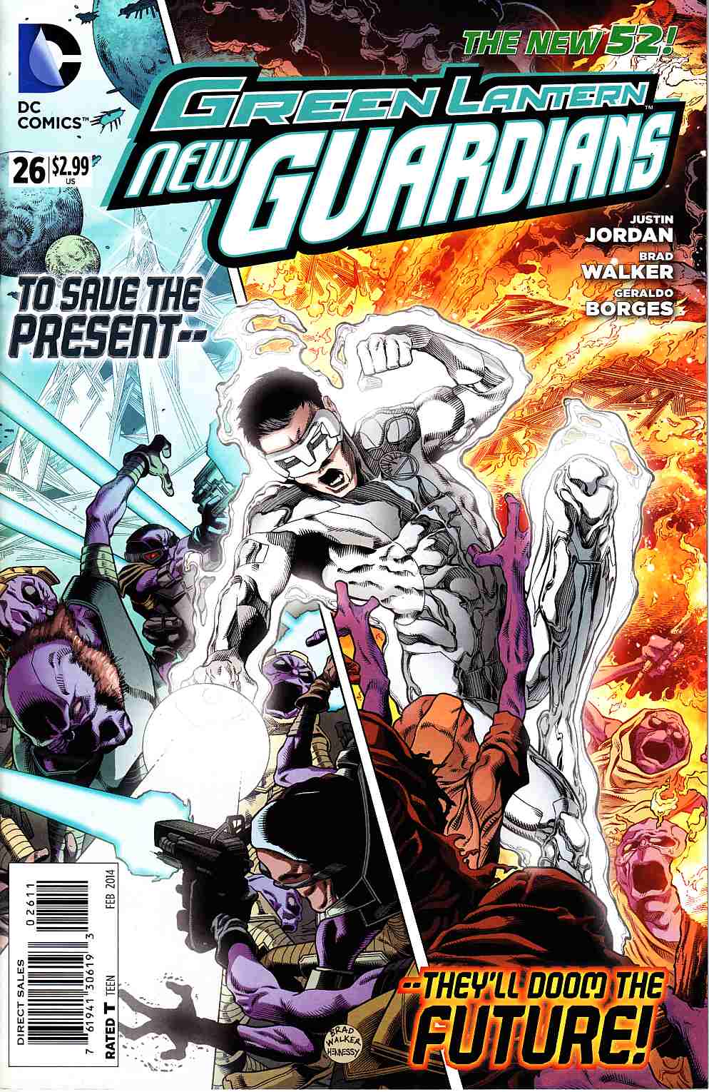 Green Lantern New Guardians #26 [DC Comic] LARGE