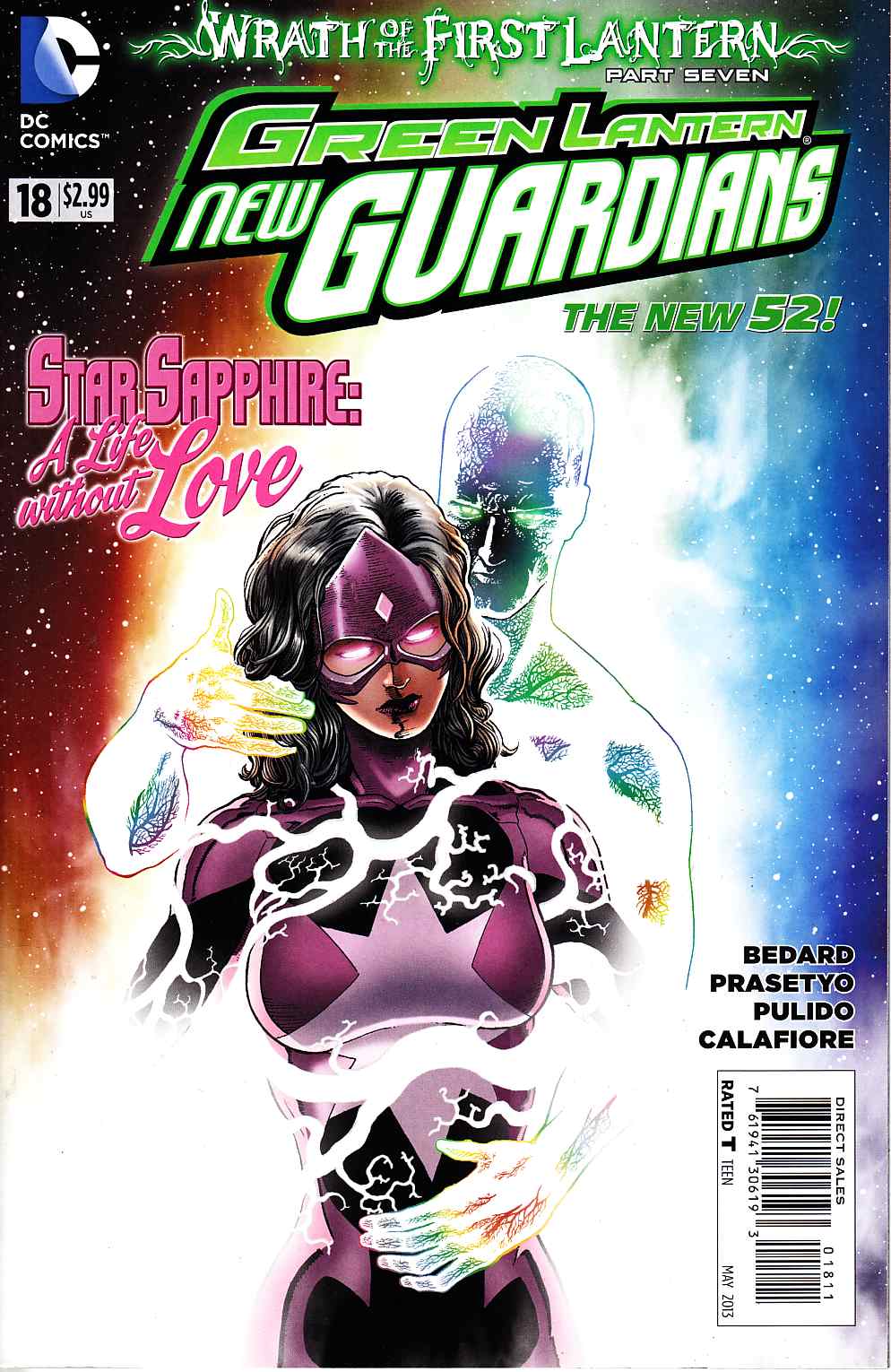 Green Lantern New Guardians #18 (Wrath) [DC Comic] LARGE