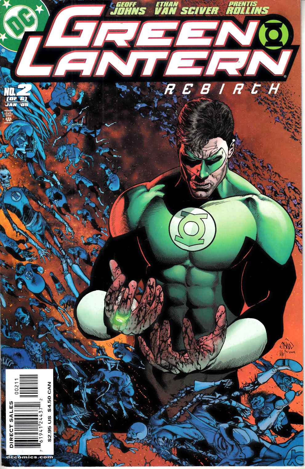 Green Lantern Rebirth #2 Fine (6.0) [DC Comic] LARGE