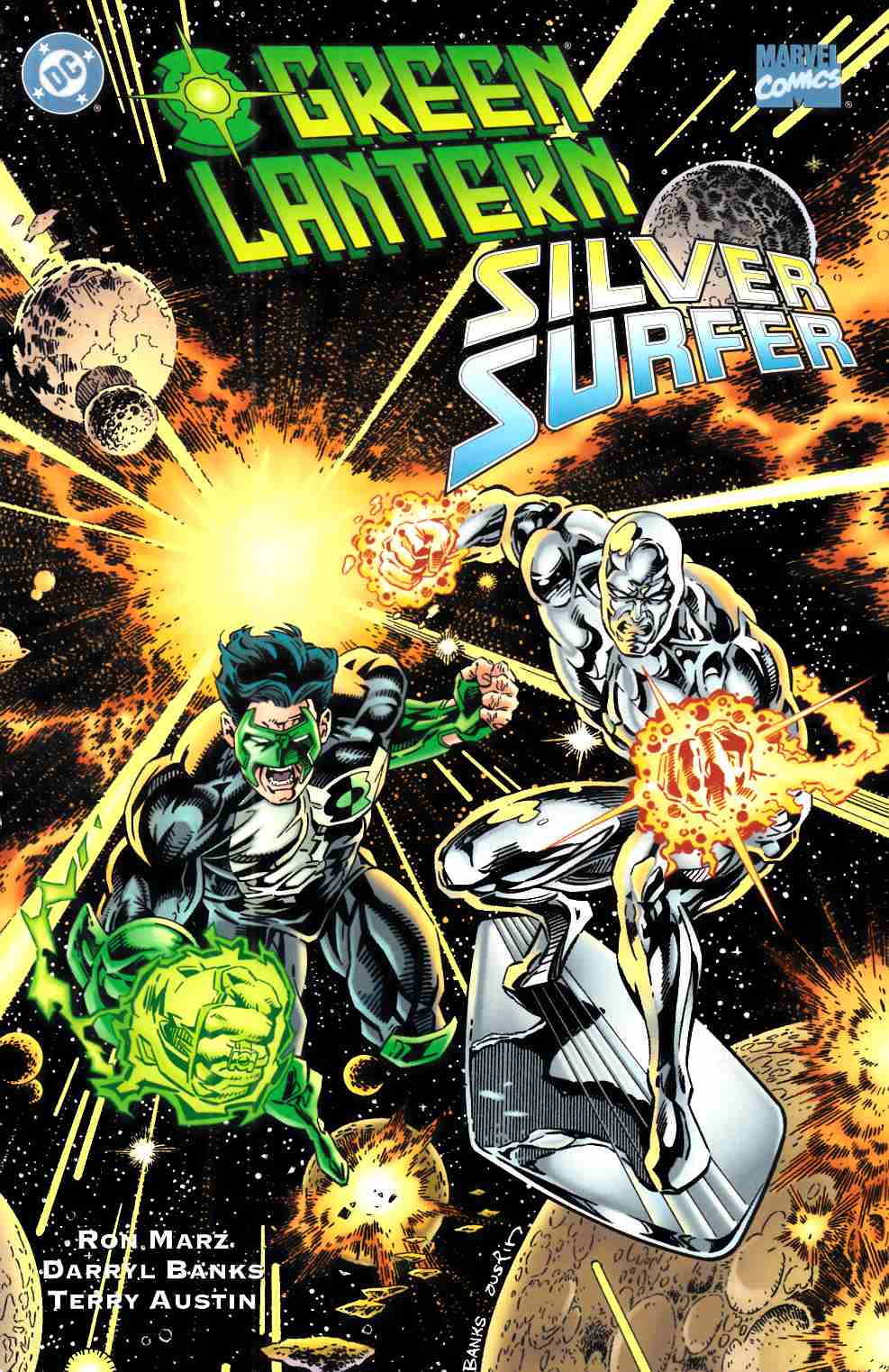 Green Lantern Silver Surfer Unholy Alliances #1 Near Mint (9.4) [DC Comic] THUMBNAIL