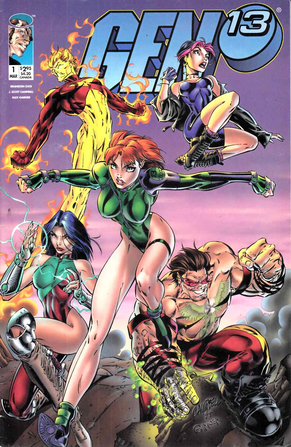 Gen 13 #1 Very Fine Minus (7.5) [Image Comic] THUMBNAIL