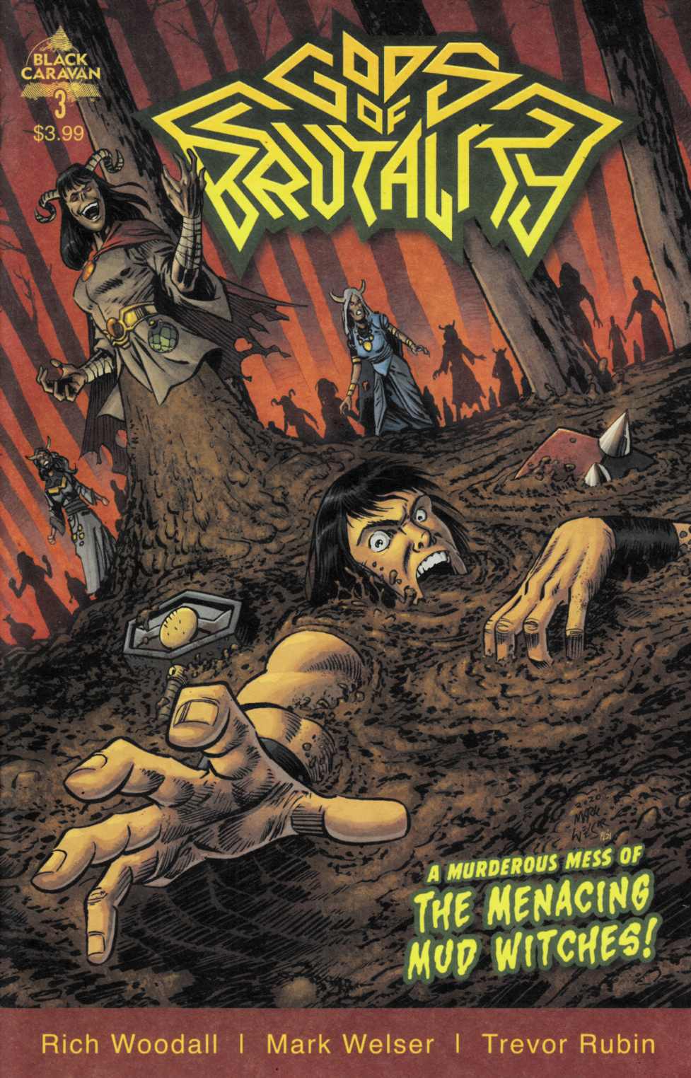 Gods of Brutality #3 Very Fine (8.0) [Scout Comic] LARGE