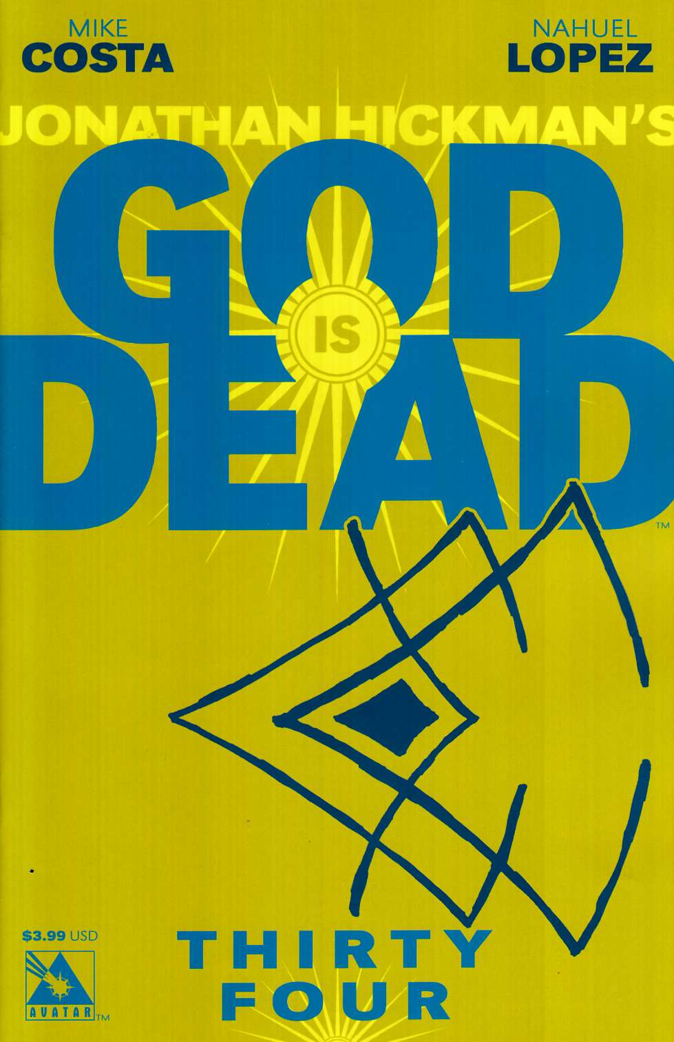 God Is Dead #34 [Avatar Comic] THUMBNAIL