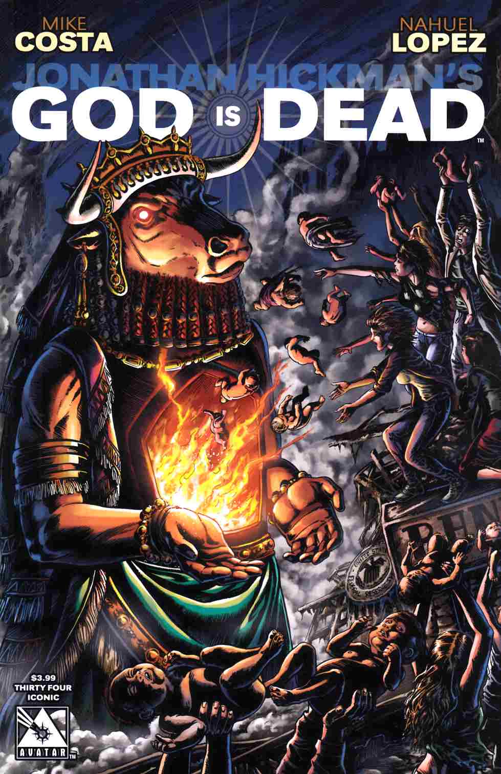 God Is Dead #34 Iconic Cover [Avatar Comic] LARGE