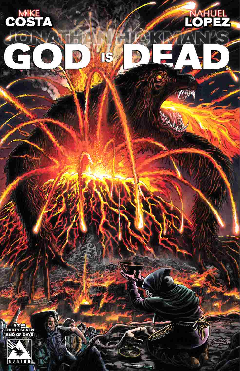 God Is Dead #37 End Of Days Cover [Avatar Comic] LARGE