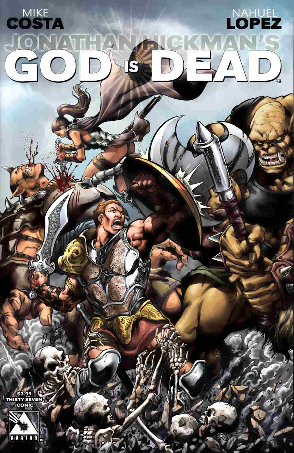 God Is Dead #37 Iconic Cover [Avatar Comic] THUMBNAIL