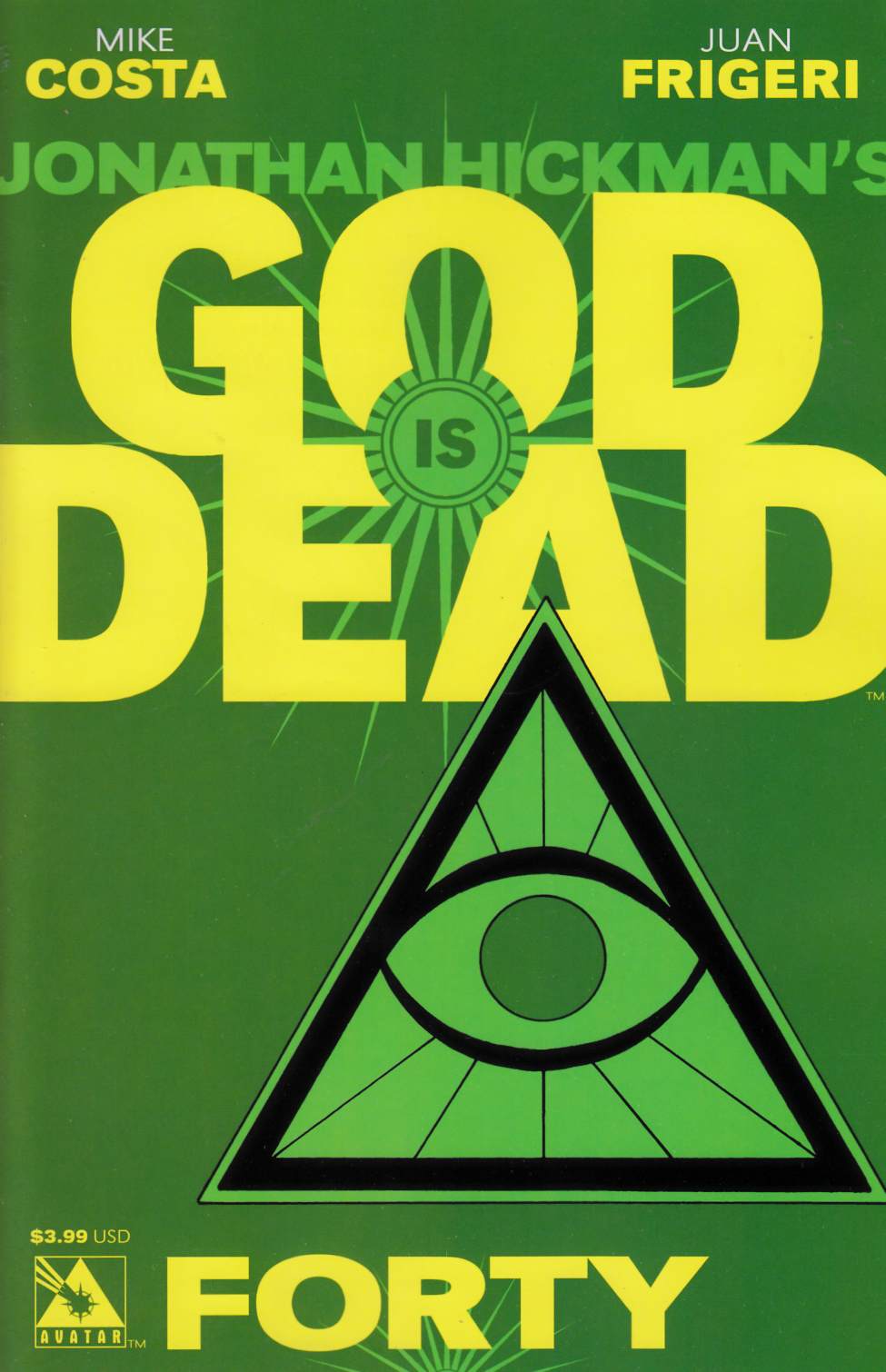 God Is Dead #40 [Avatar Comic] LARGE