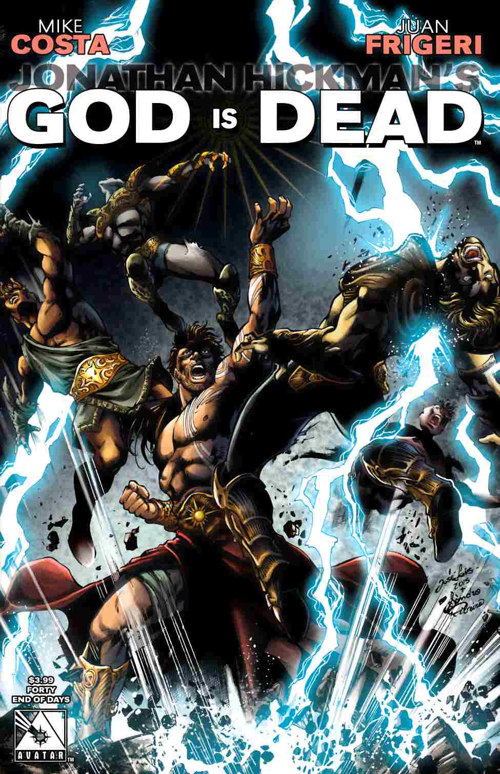 God Is Dead #40 End Of Days Cover [Avatar Comic] LARGE