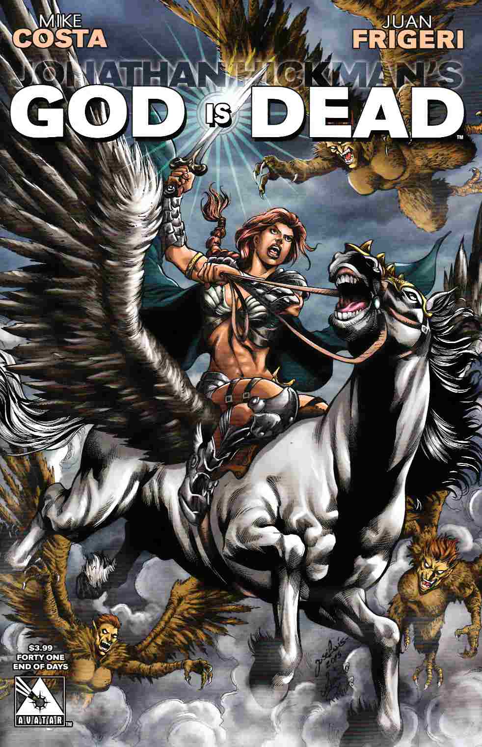 God Is Dead #41 End of Days Cover [Avatar Comic] LARGE