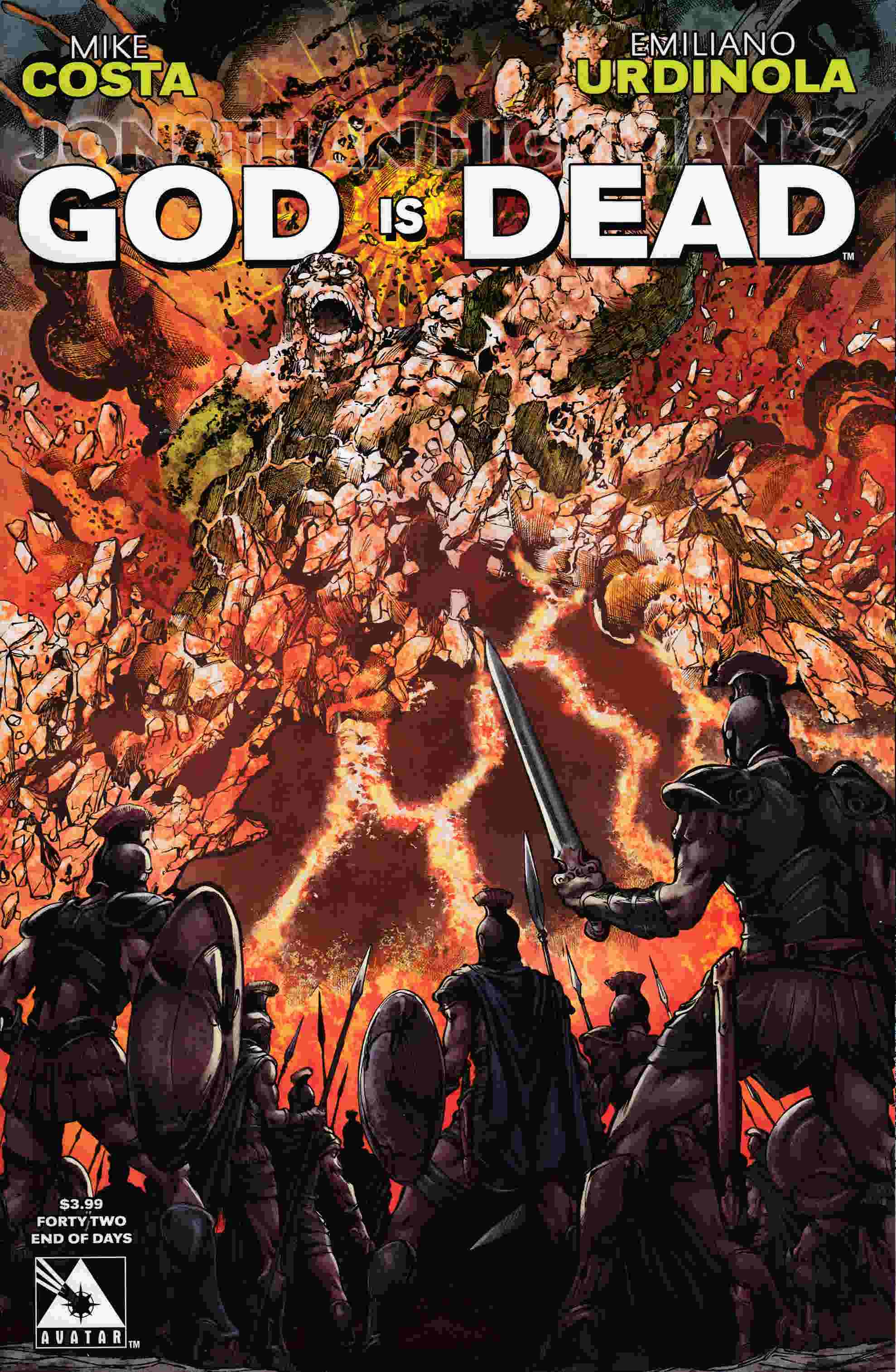 God Is Dead #42 End of Days Cover [Avatar Comic] LARGE
