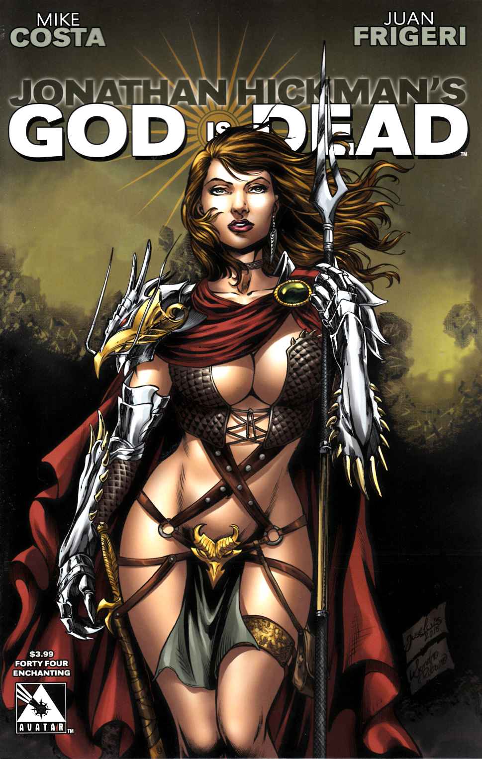 God Is Dead #44 Enchanting Variant Cover [Avatar Comic] LARGE