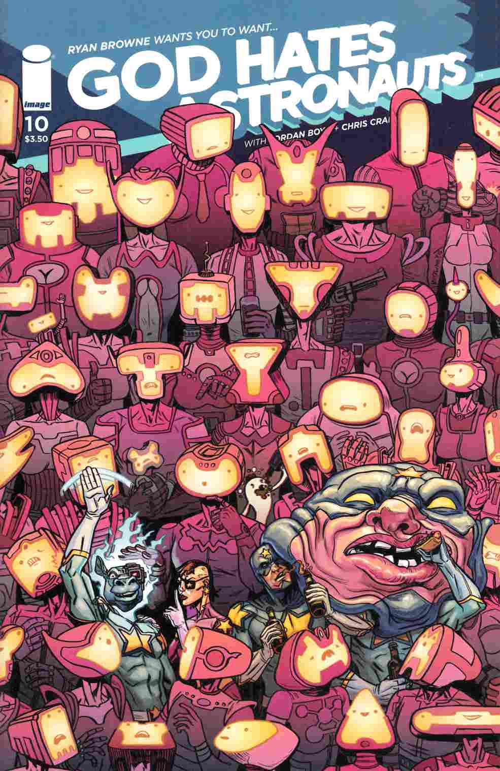God Hates Astronauts #10 Cover A- Browne [Image Comic] LARGE