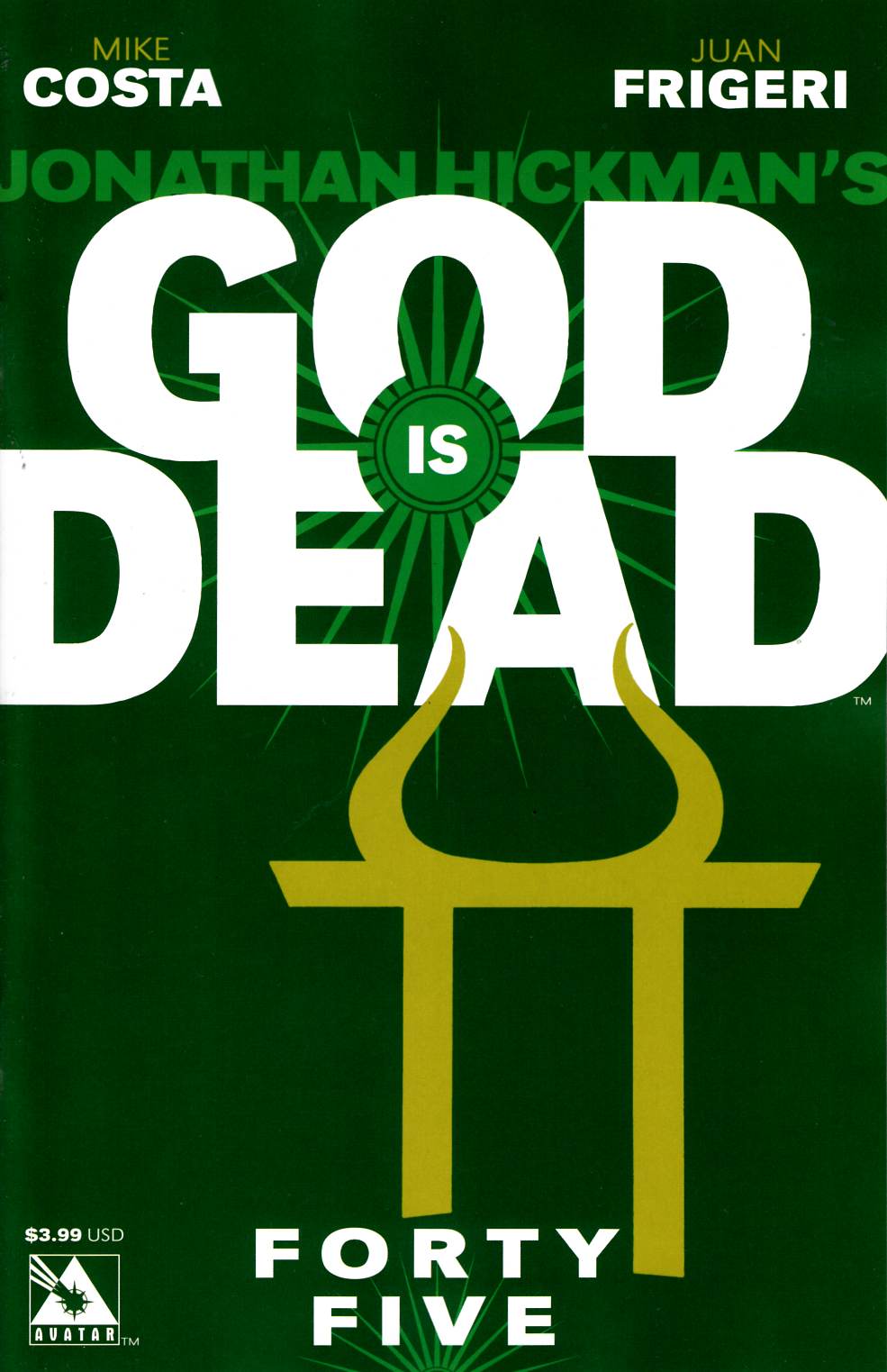 God Is Dead #45 [Avatar Comic] LARGE