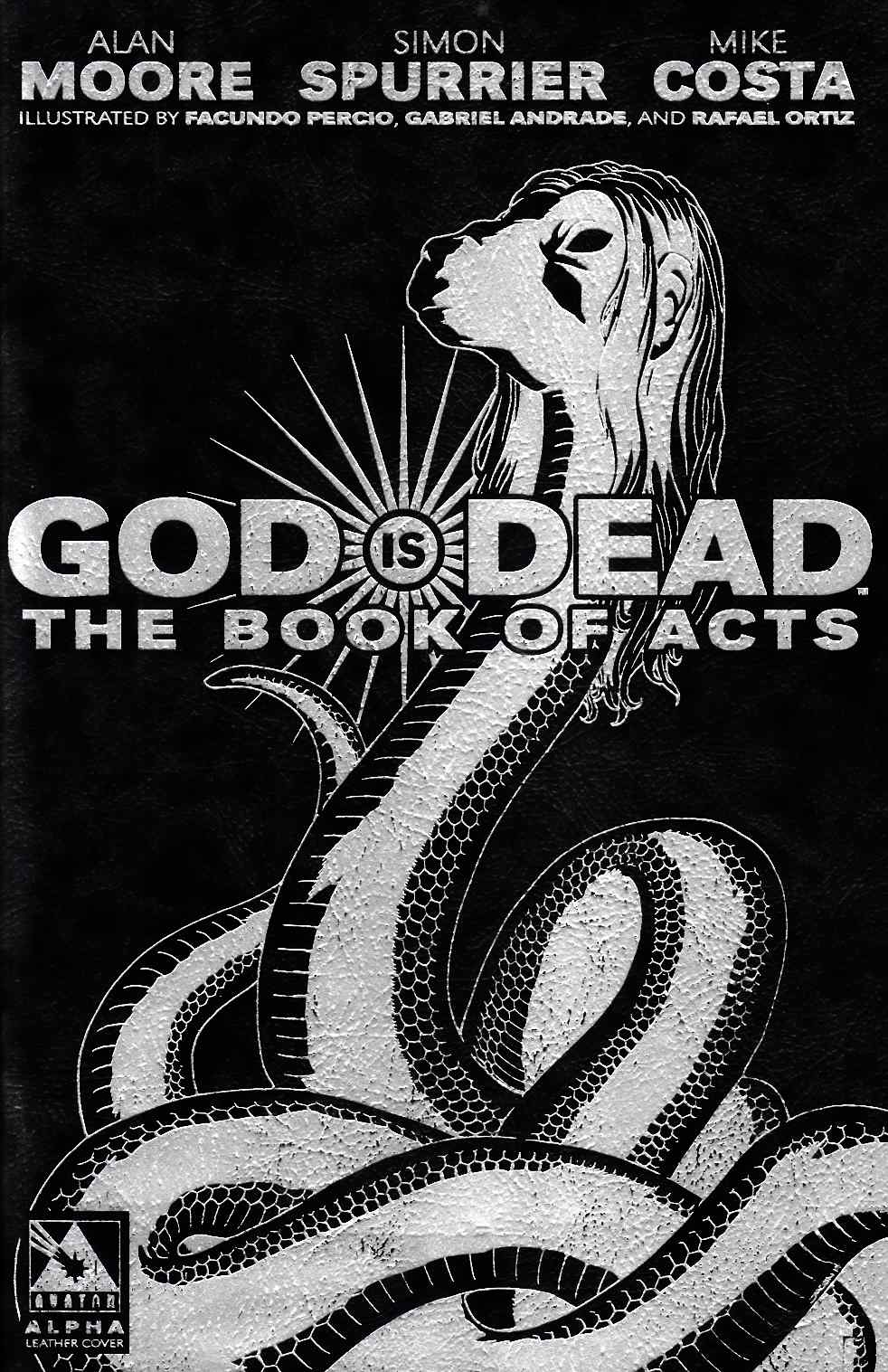 God Is Dead Book of Acts Alpha (One Shot) Glycon Leather Cover [Comic] THUMBNAIL