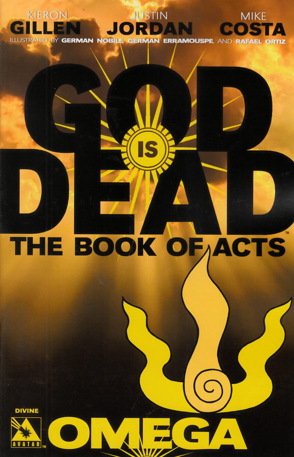 God Is Dead Book of Acts Omega (One Shot) Divine Incentive Cover [Comic] THUMBNAIL