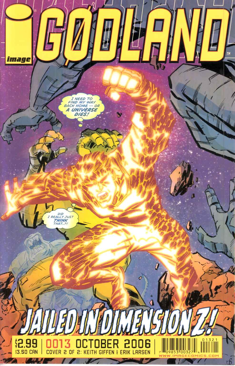 Godland #13 Cover B Very Fine (8.0) [Image Comic] LARGE