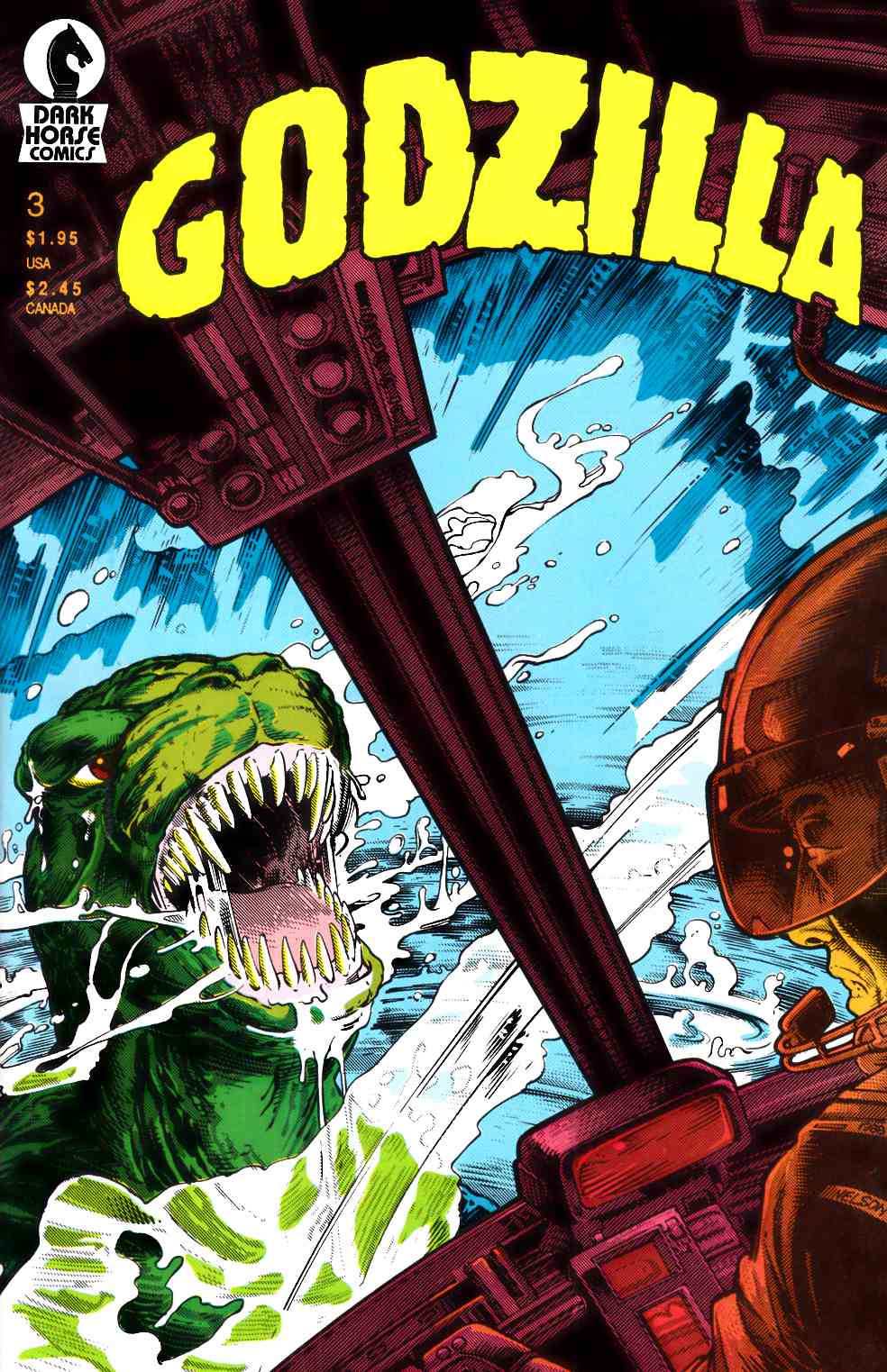 Godzilla #3 Very Fine (8.0) [Dark Horse Comic] THUMBNAIL