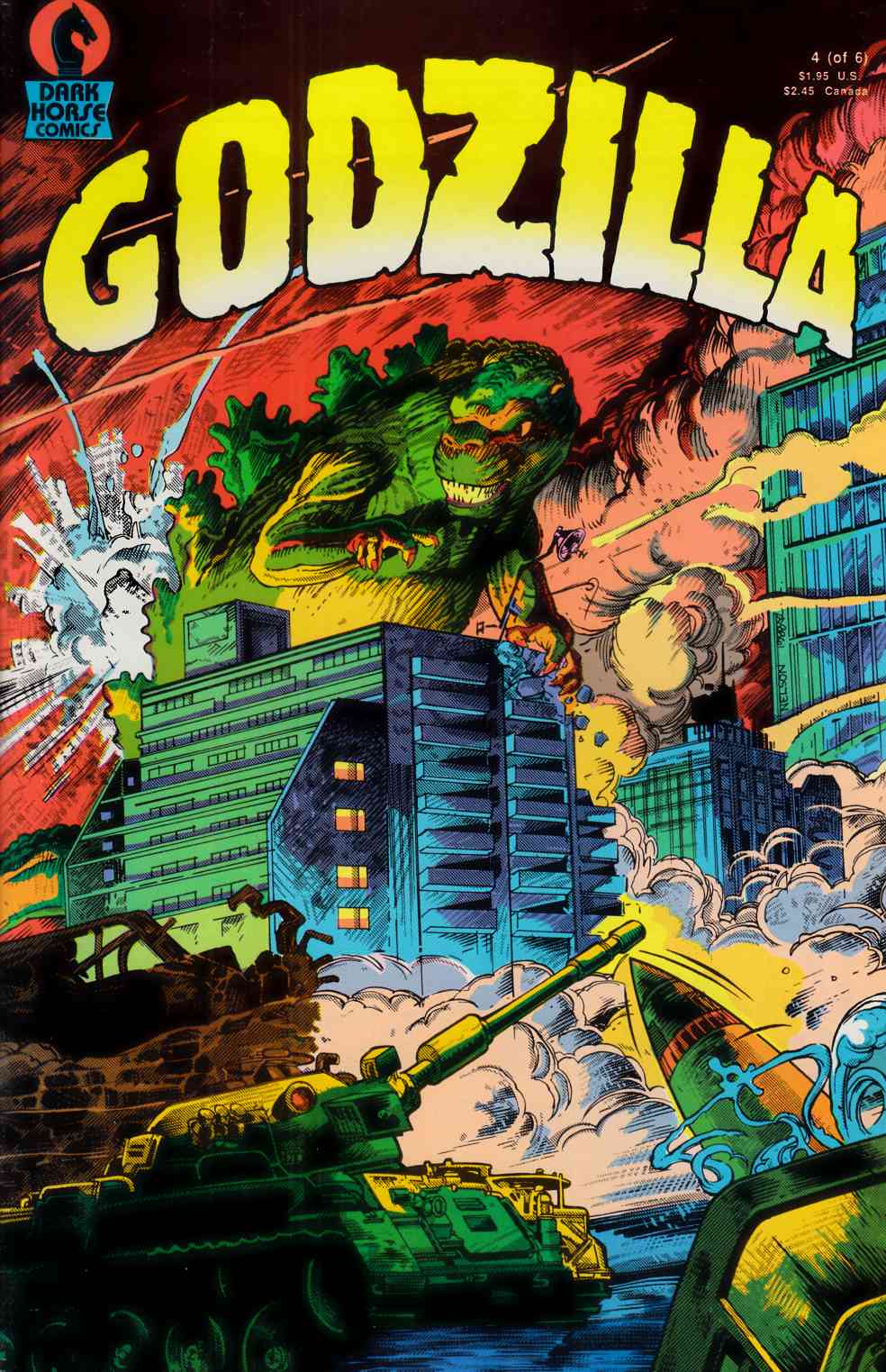 Godzilla #4 Very Fine (8.0) [Dark Horse Comic] THUMBNAIL
