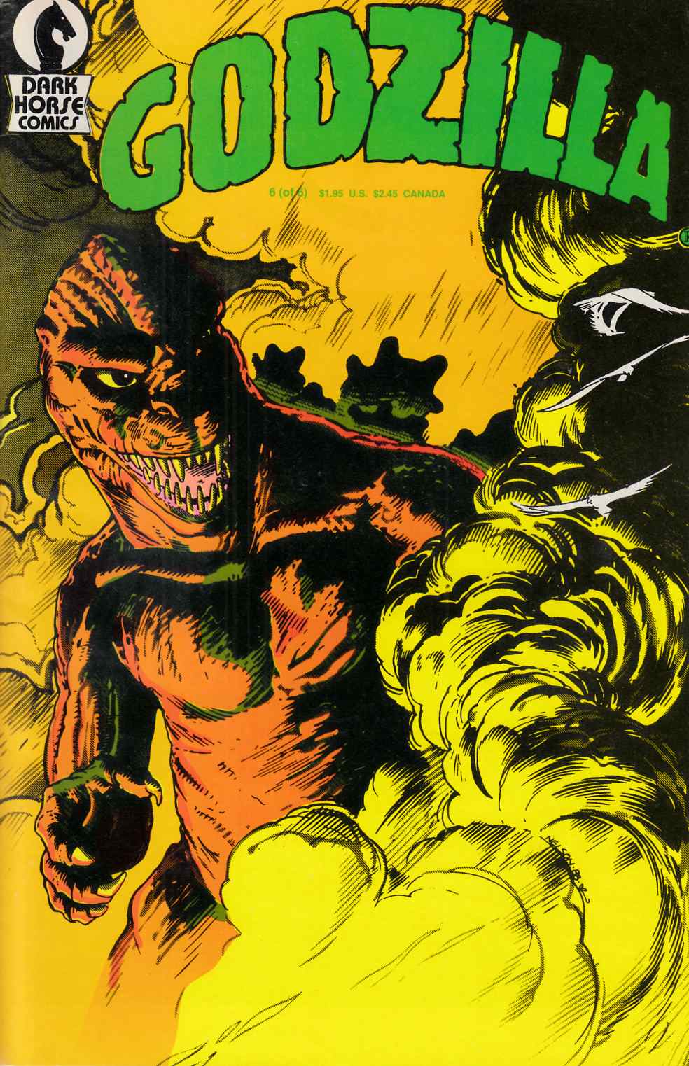Godzilla #6 Very Fine (8.0) [Dark Horse Comic] LARGE