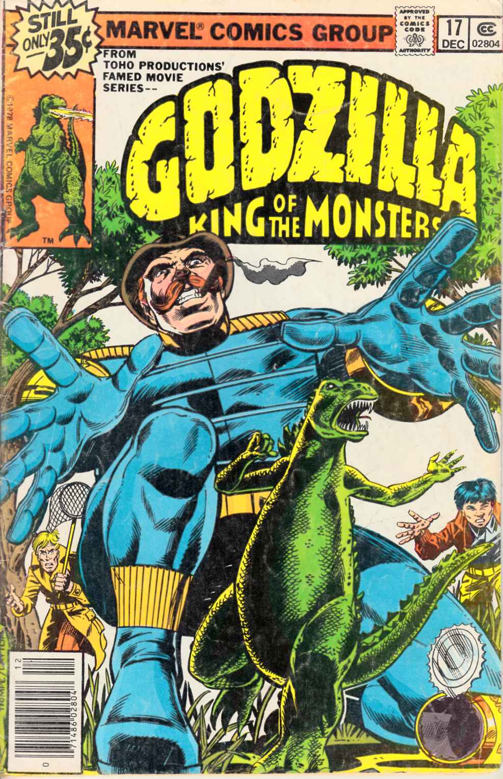 Godzilla #17 Very Good Minus (3.5) [Marvel Comic] THUMBNAIL
