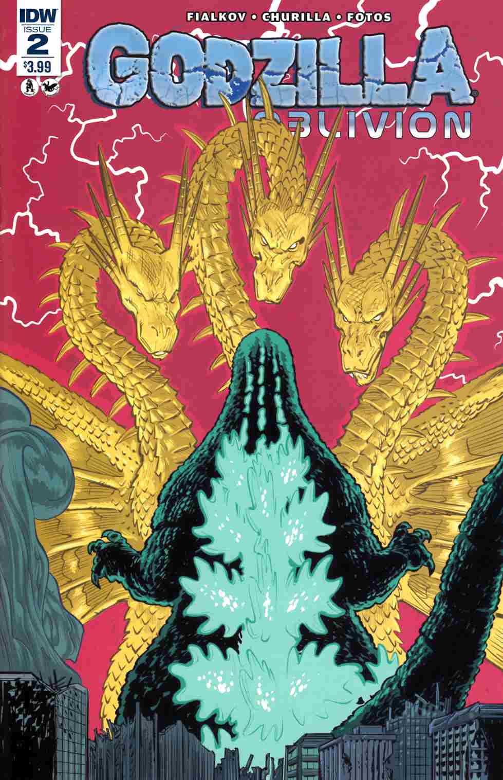 Godzilla Oblivion #3 Cover RI [IDW Comic] – Dreamlandcomics.com