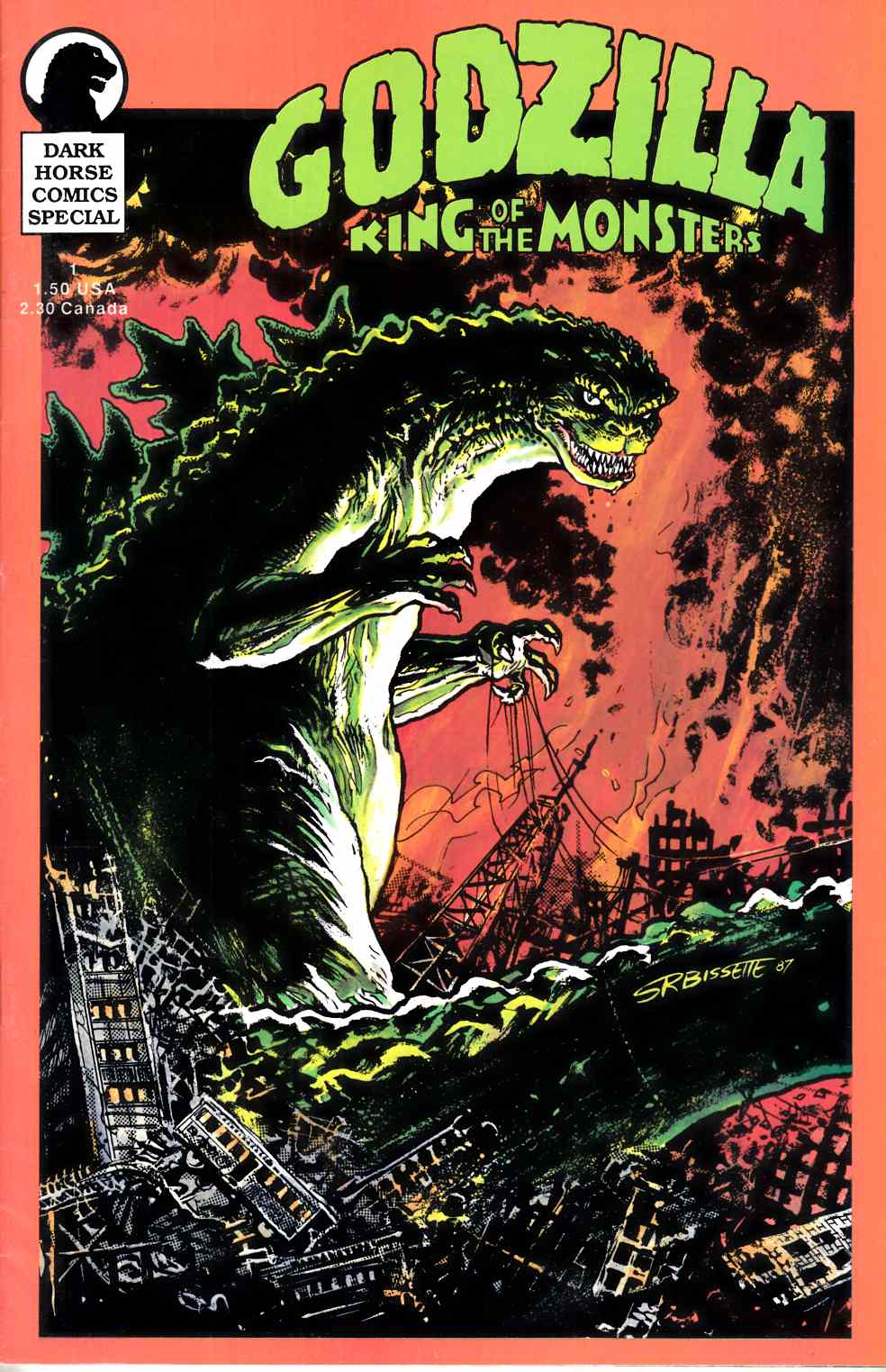 Godzilla King of the Monsters Special #1 Very Fine (8.0) [Dark Horse Comic] LARGE