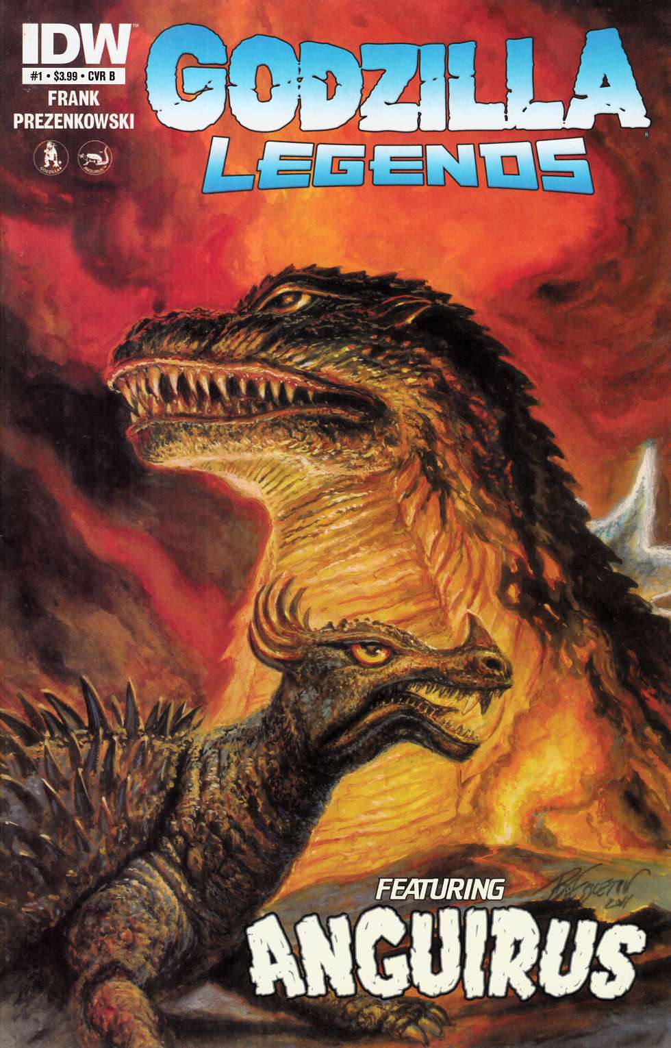 Godzilla Legends #1 Cover B Very Fine (8.0) [IDW Comic] THUMBNAIL