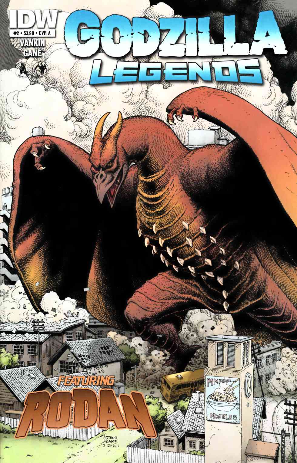 Godzilla Legends #2 Cover A Very Fine (8.0) [IDW Comic] THUMBNAIL