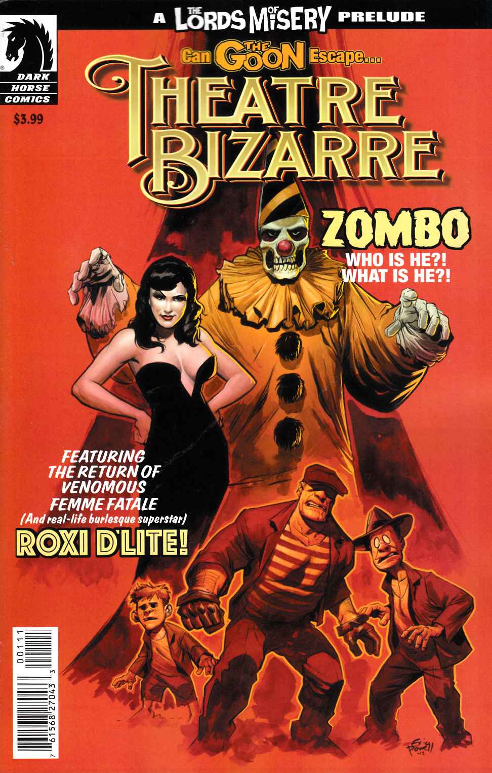 Goon in Theatre Bizarre #1 Near Mint (9.4) [Dark Horse Comic] THUMBNAIL