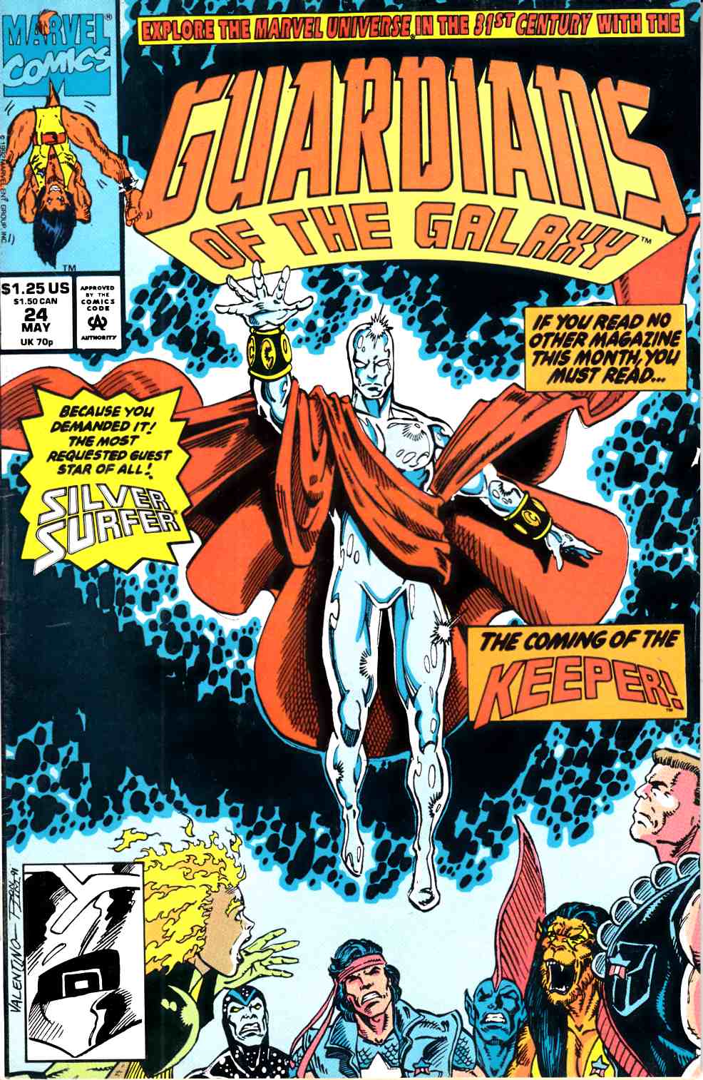 Guardians of the Galaxy #24 Very Fine (8.0) [Marvel Comic] THUMBNAIL
