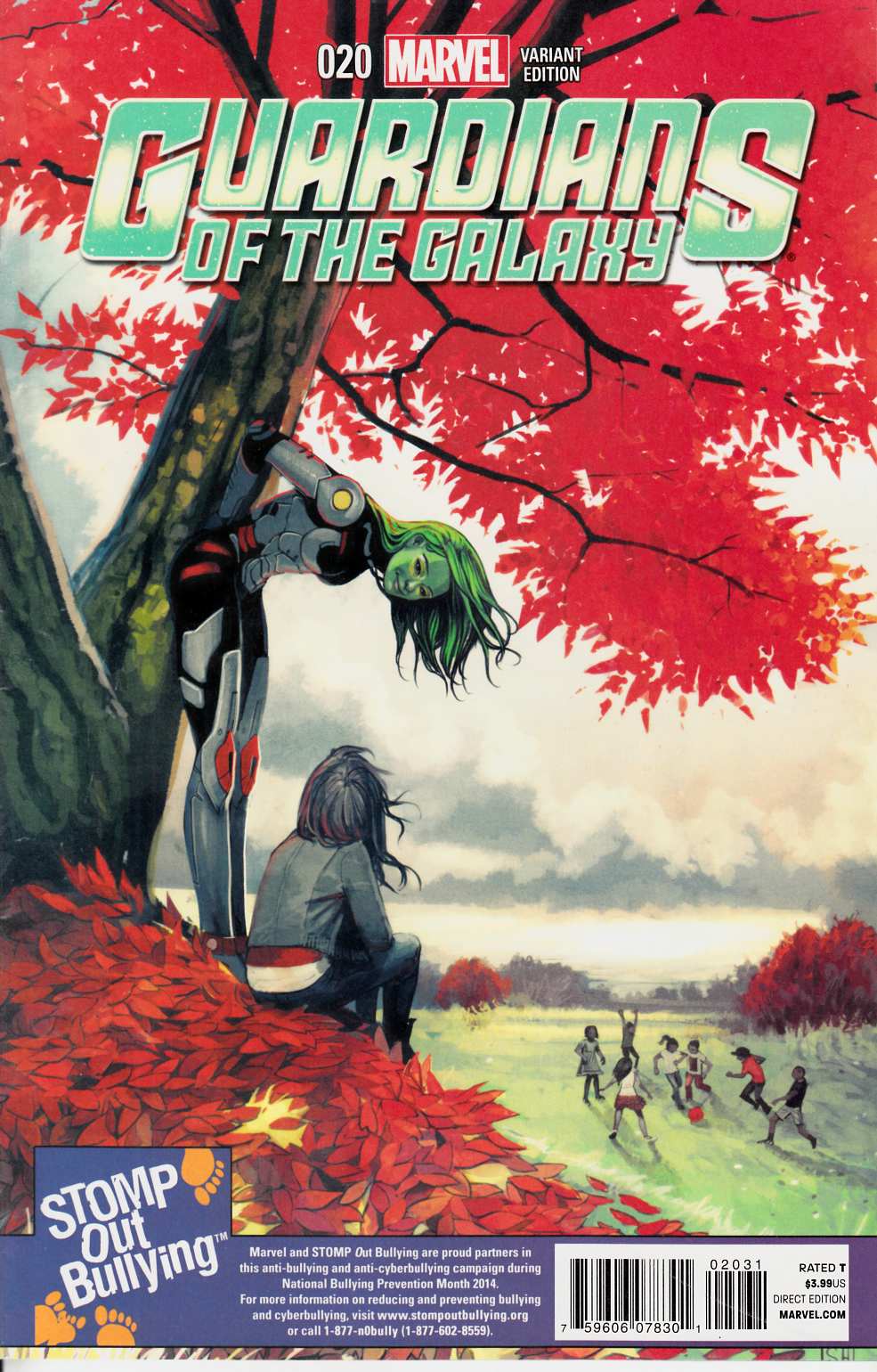 Guardians Of The Galaxy #20 Stomp Out Bullying Variant [Marvel Comic] LARGE