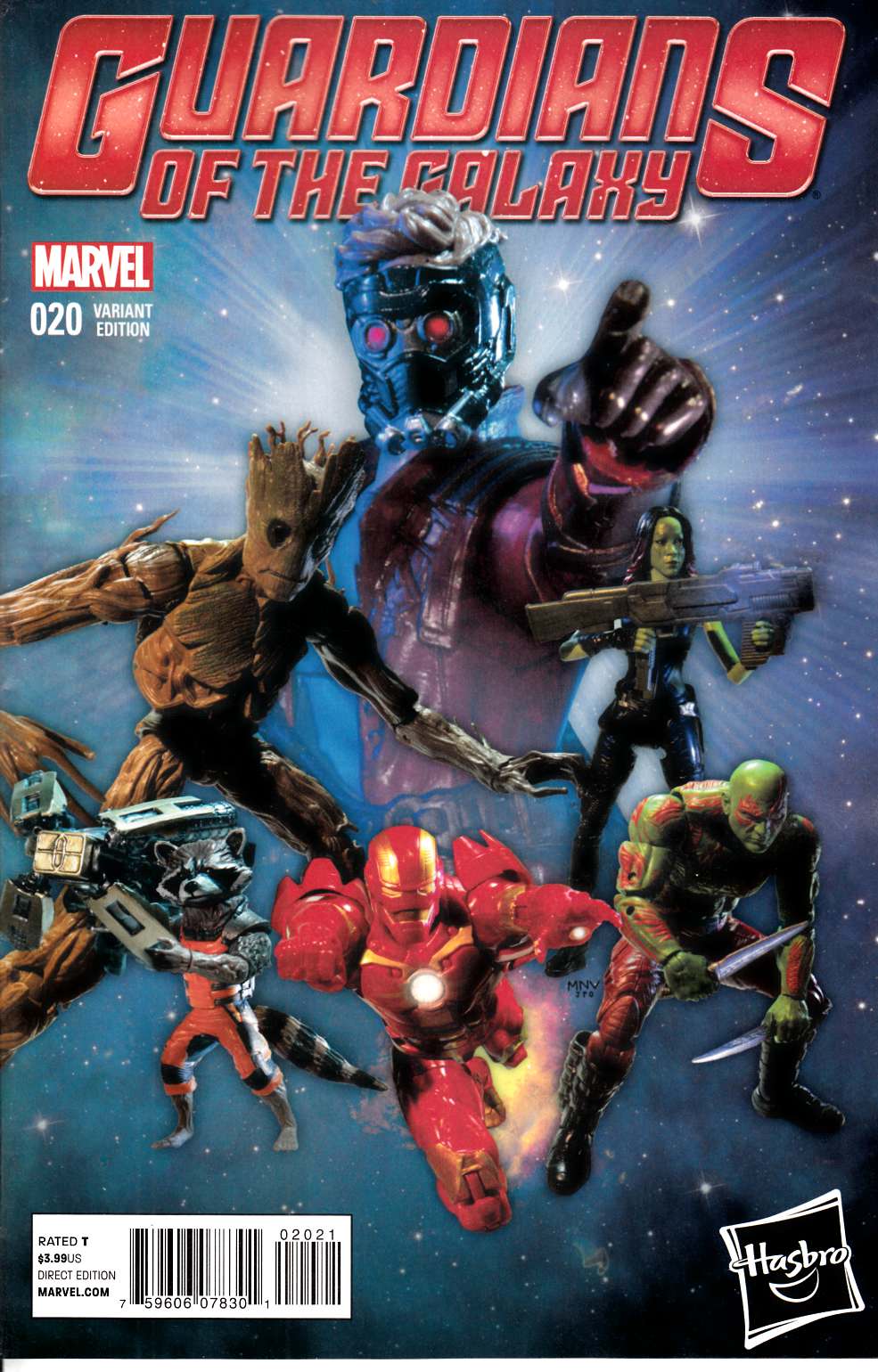 Guardians Of The Galaxy #20 Hasbro Variant [Marvel Comic] THUMBNAIL