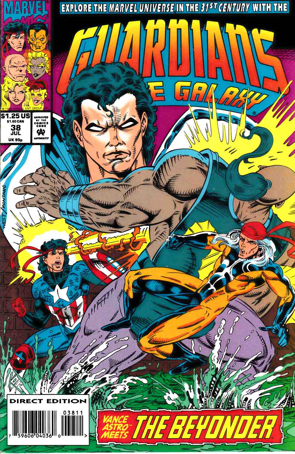 Guardians of the Galaxy #38 Near Mint (9.4) [Marvel Comic] LARGE