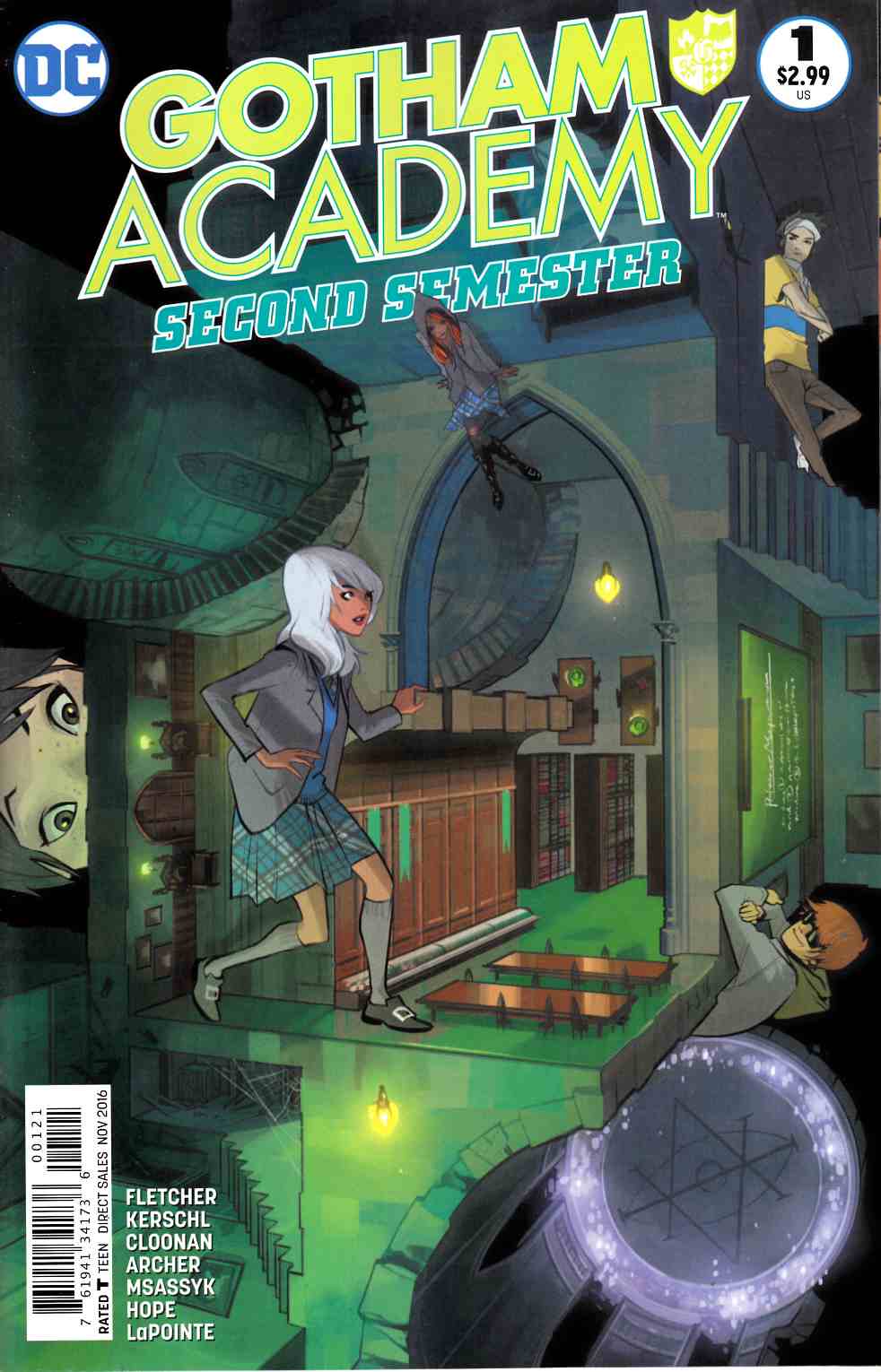 Gotham Academy Second Semester #1 Staples Variant Cover [DC Comic] THUMBNAIL